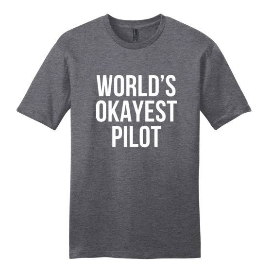 World's Okayest Knitter T-Shirt World's Okayest Knitter T-Shirt