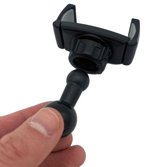Robust Universal Phone Holder Pro with 25mm Ball to 17mm Ball Adapter