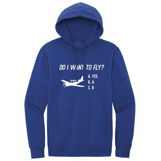 Do I want to Fly Hoodie