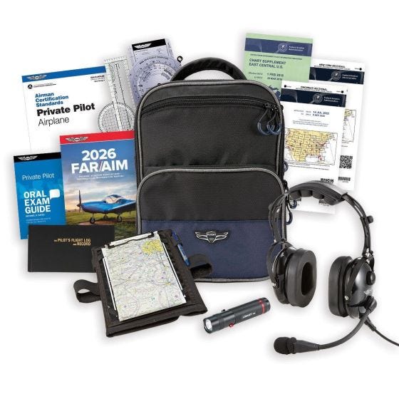everything included with the MMU - American Flyers Private Pilot Kit