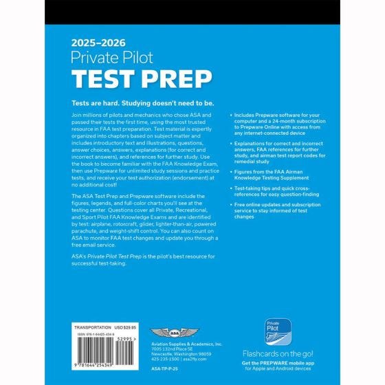 最新版 Private Pilot Test Prep 2024 Asa FAA Ebook 2024 Private Pilot Test Prep: Study and prepare for