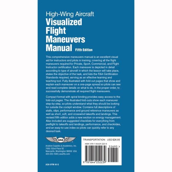 Visualized Flight Maneuvers Handbook (ASA - High Wing Aircraft)