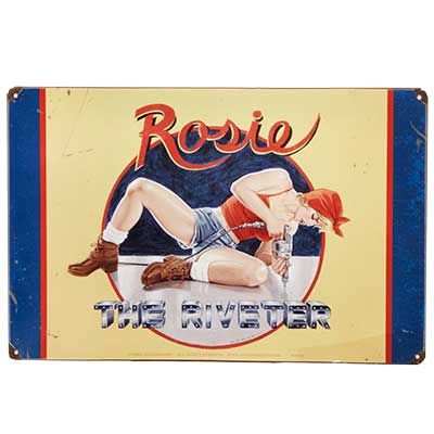 Pin-Up Metal Signs