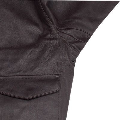 Classic Leather Bomber Jacket (A-2)