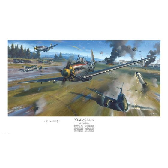 Clash of the Experts Signed Print