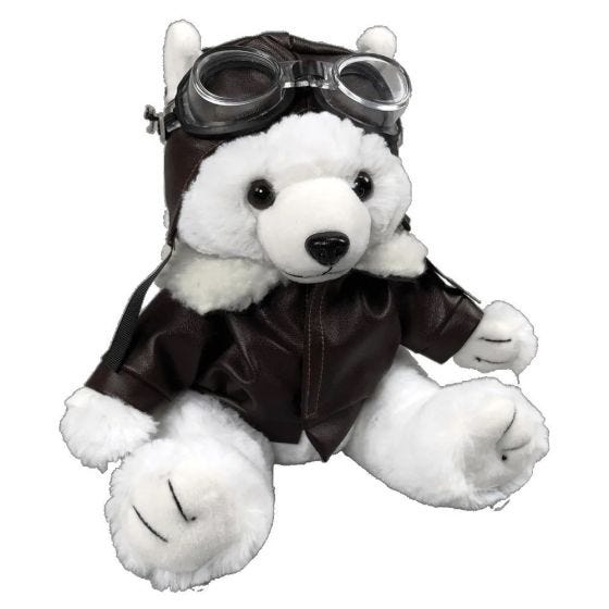 デッドベア アビエイター Aviator Teddy Bears (set of 3)