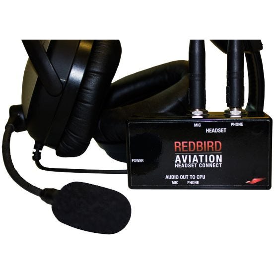 use aviation headset with computer