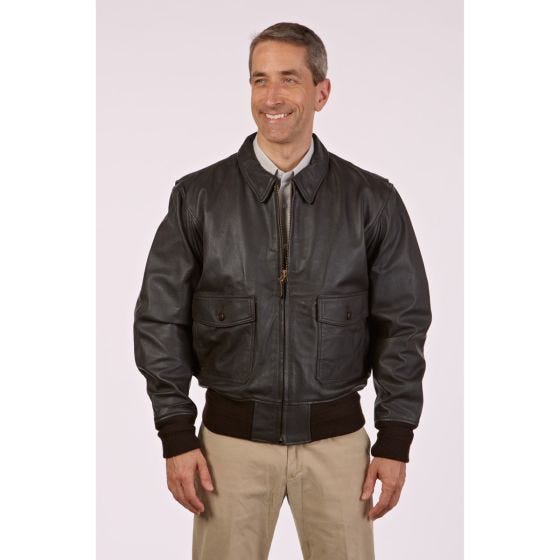 Modern Leather Flight Jacket (AN-J-3)