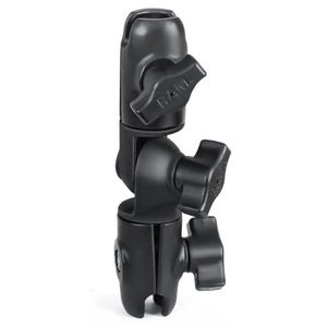 Bras Double Rotule En Alliage Aluminium - Compatible RAM Mount B Size 1 - Longueur 60 Mm - Pour Support Téléphone, GPS, Caméra