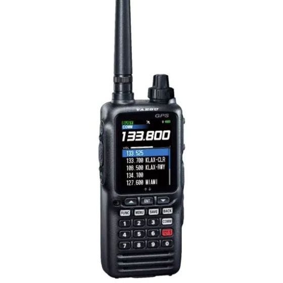 Transceiver with GPS on white Transceiver with GPS on white