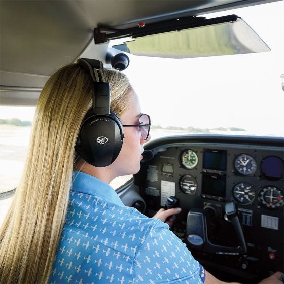 航空機・ヘリコプター Lightspeed zulu Aviation Headset LIGHTSPEED ZULU 3 HELI HEADSET - Calgary Pilot Supply Ltd