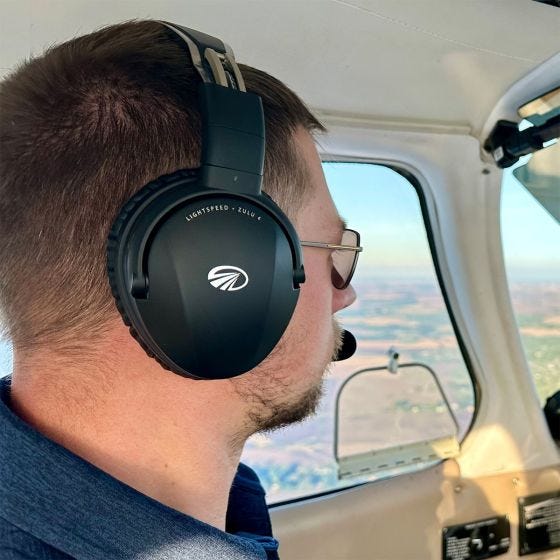 Zulu 4 Aviation Headset