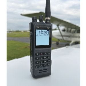 Yaesu FTA-850AA Color Bluetooth Aviation Transceiver - Portable NAV/COM With GPS & 400 Memory Channels