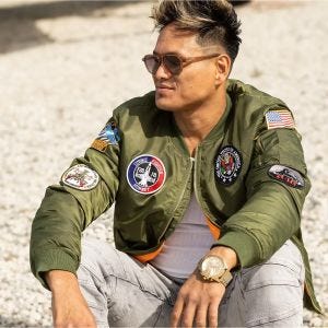Vintage B-15 Flight Jacket