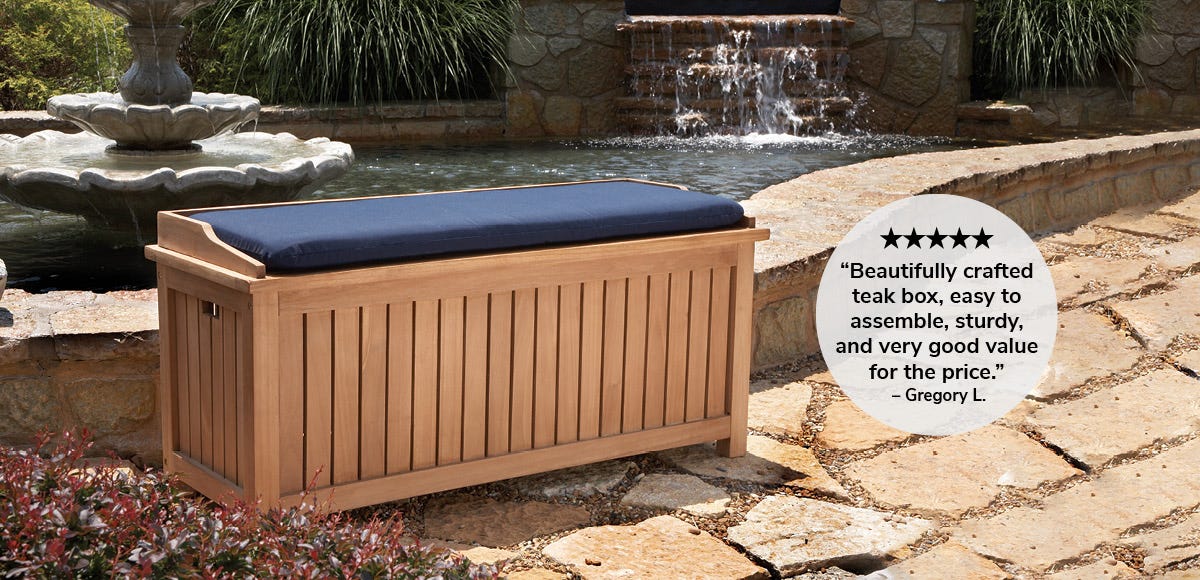 Teak Shower Stool