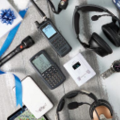 assortment of top products sold by Sporty's Pilot Shop