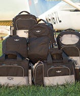 collection of sporty's flight ger bags