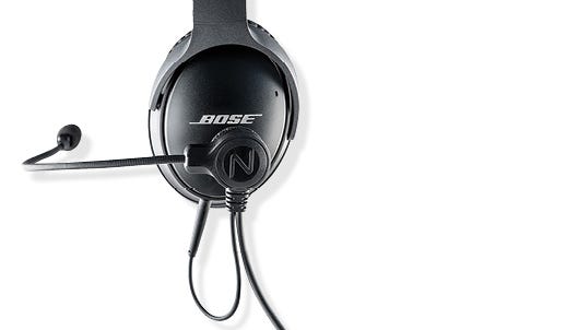 NFlight Nomad attached to Bose headset