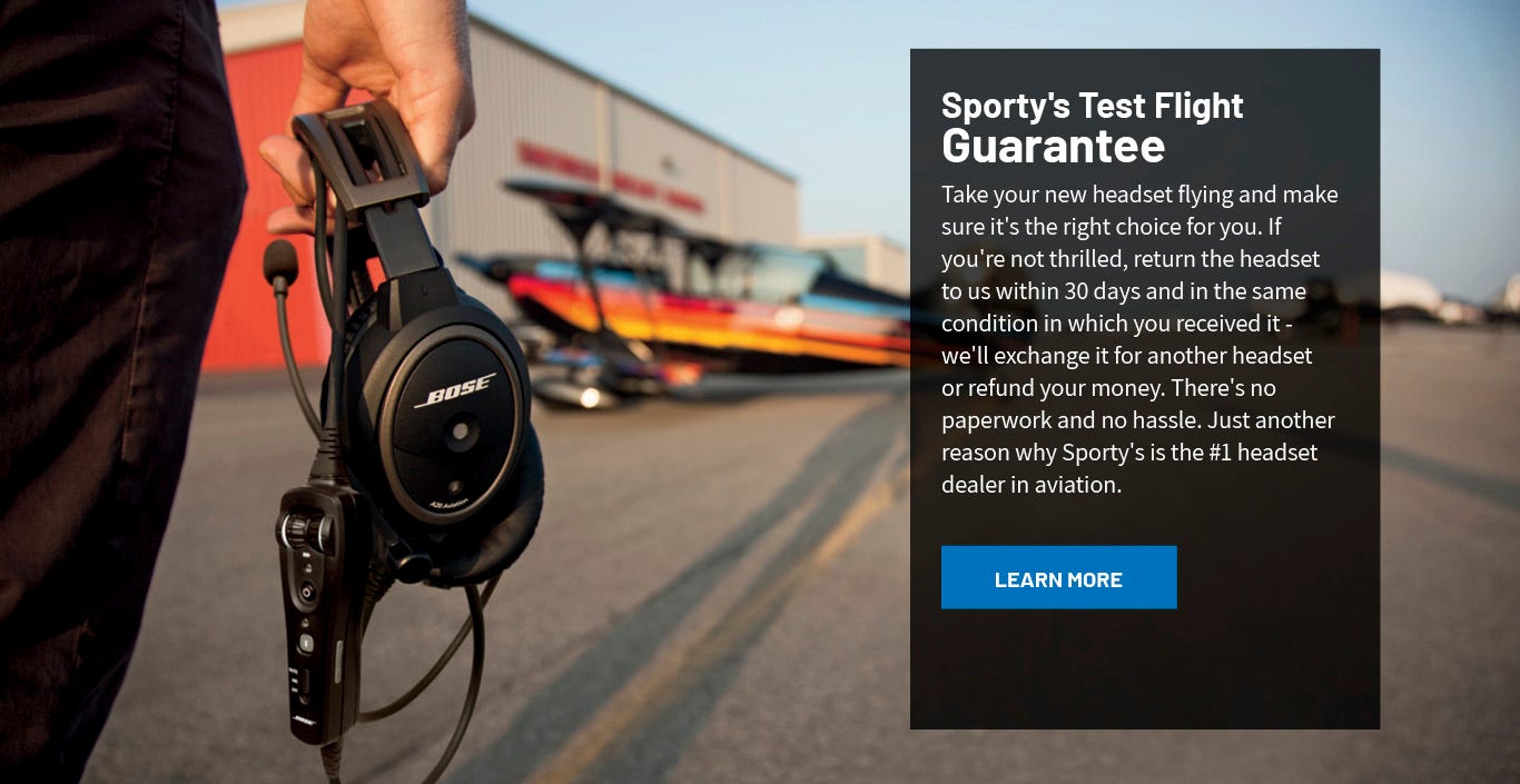 Sporty's Test Flight Guarantee