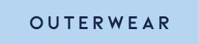 Outerwear text on blue background