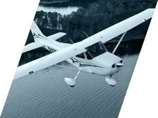 Cessna plane flying