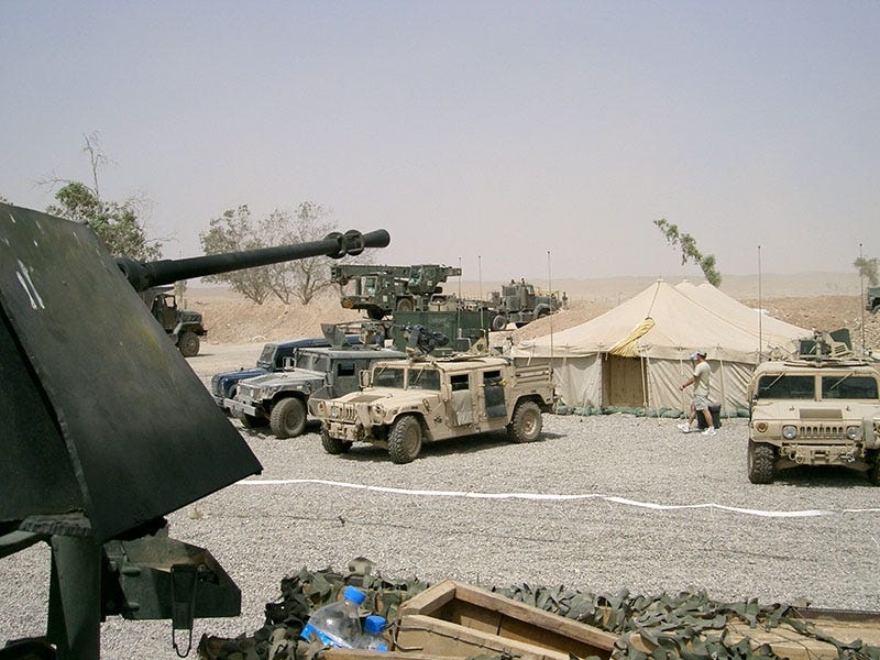 Humvee in Iraq