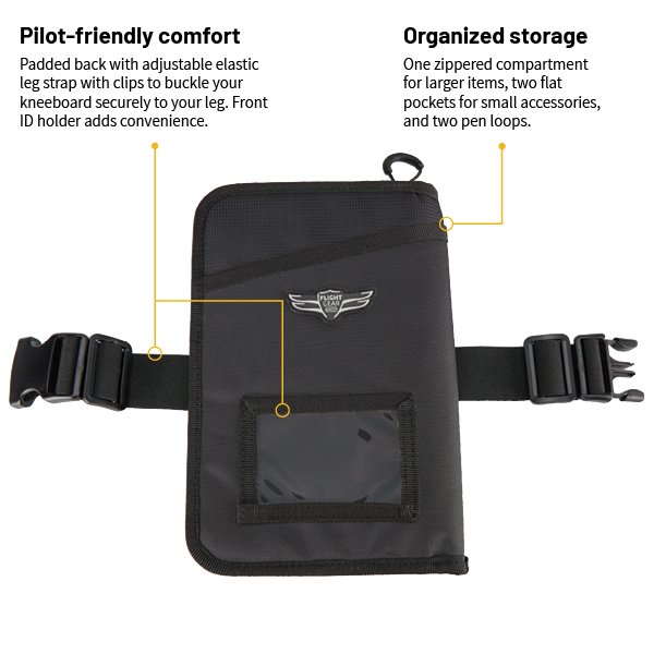 Flight Gear bifold kneeboard
