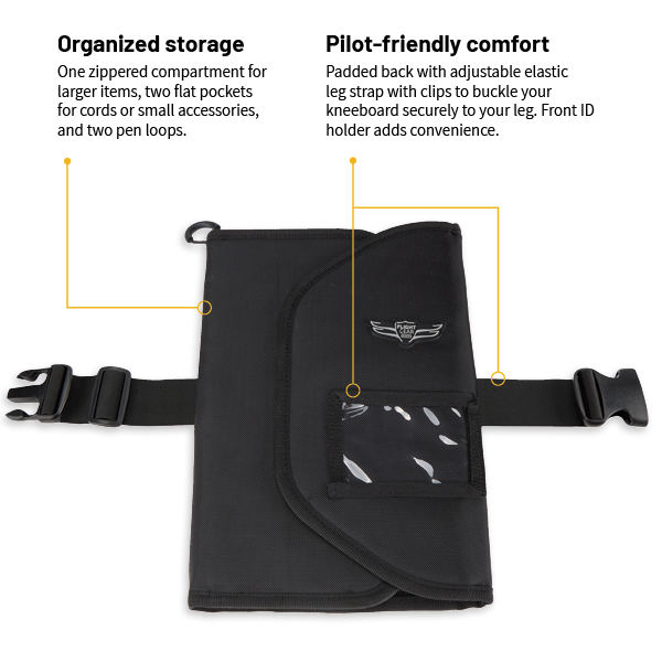 Flight Gear trifold-kneeboard