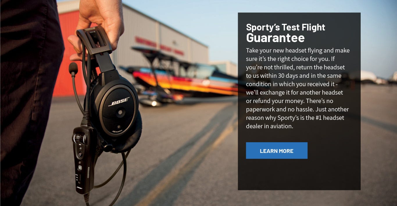 Sporty's Test Flight Guarantee
