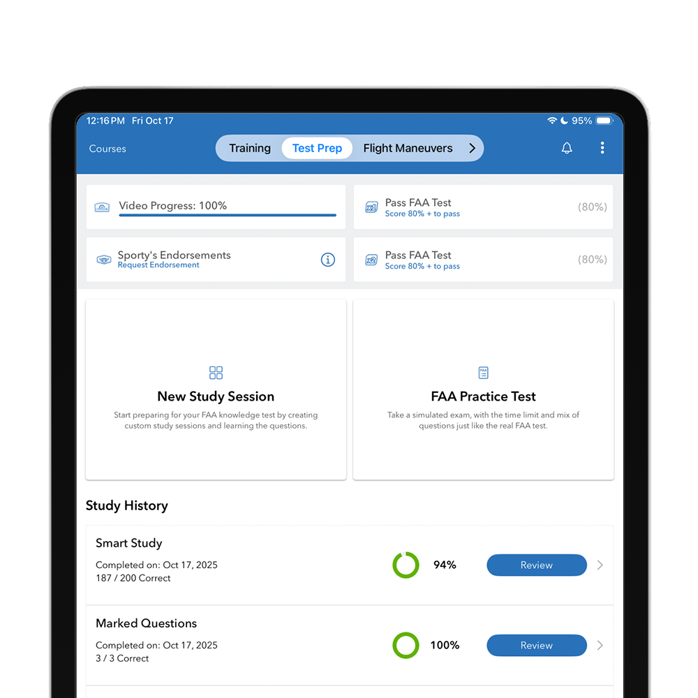 Custom Study Sessions