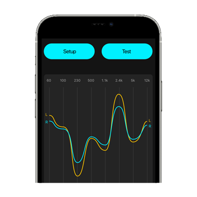 Side-swappable microphone icon
