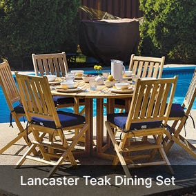 Lancaster Teak Dining Set