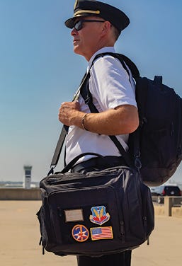 ProfessionalPilot Walking with bag