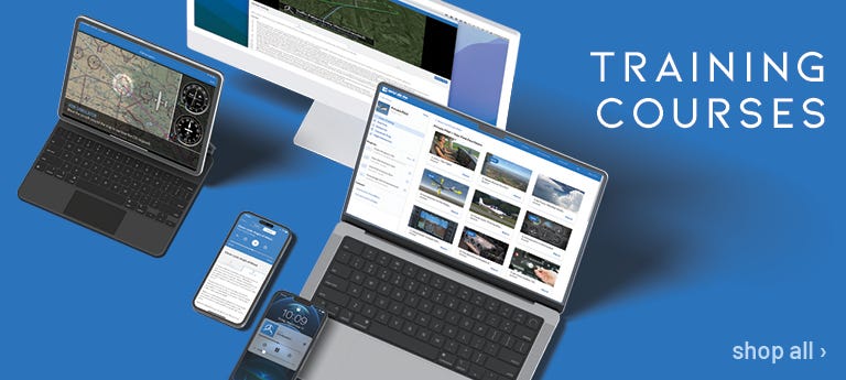 Training courses with multiple devices displaying different windows from the course apps