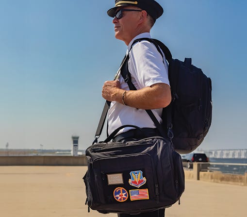ProfessionalPilot Walking with bag