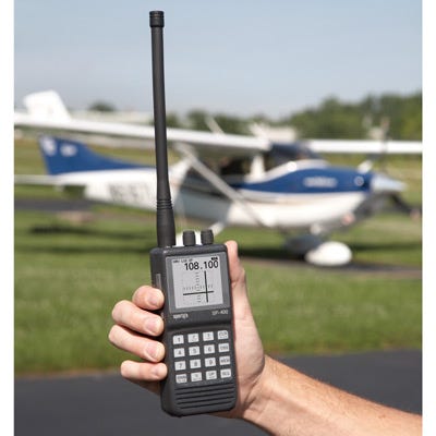 SP-400 hand-held NAV/COM radio