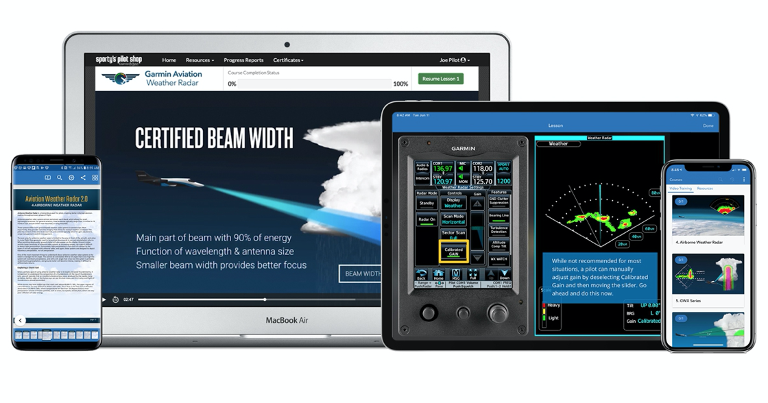 Garmin Radar Course