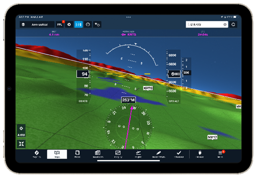 AHRS for backup attitude app