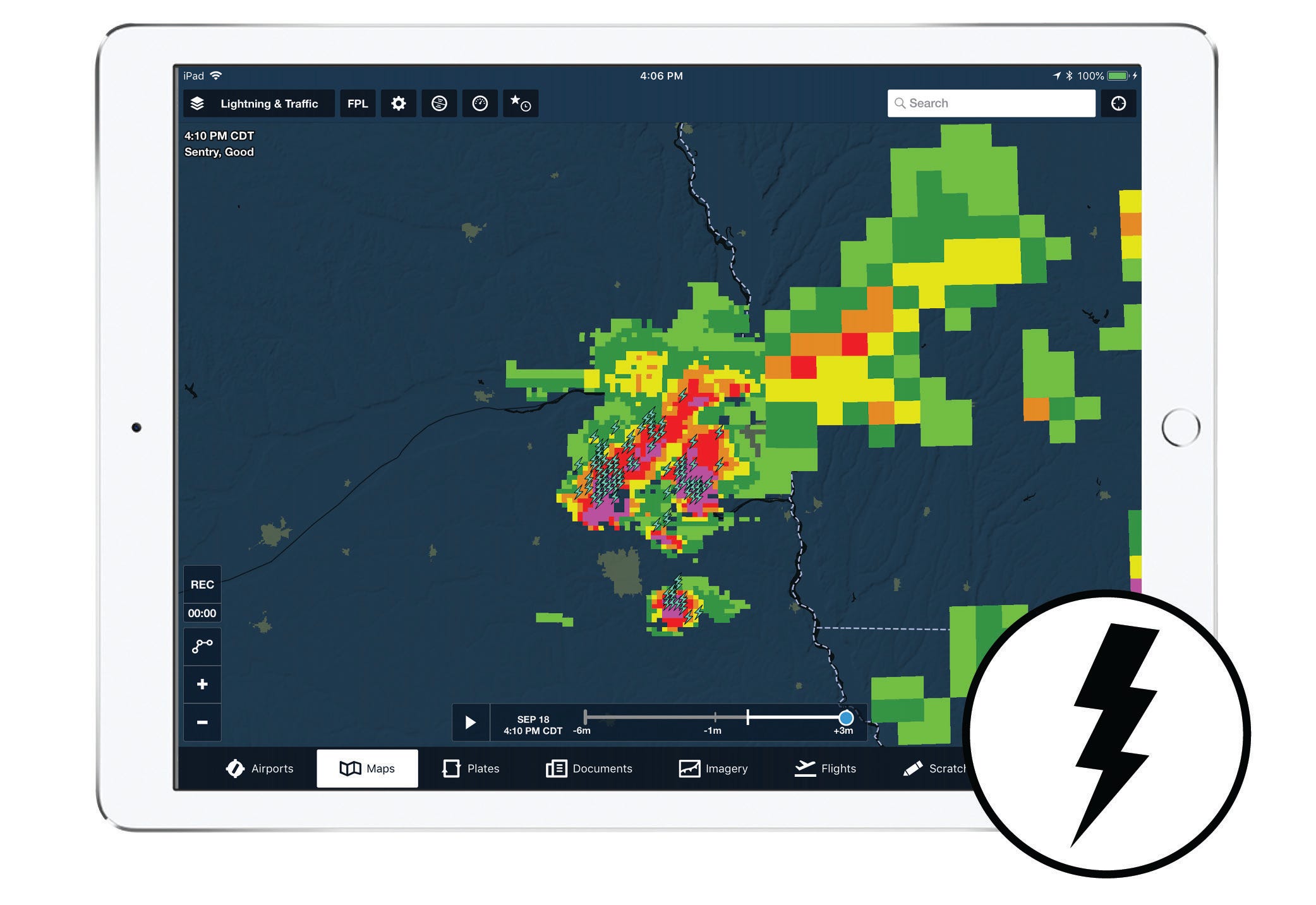 AHRS for backup attitude app