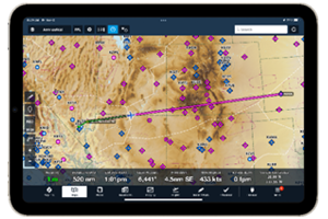 Tap control for talk-through icon
