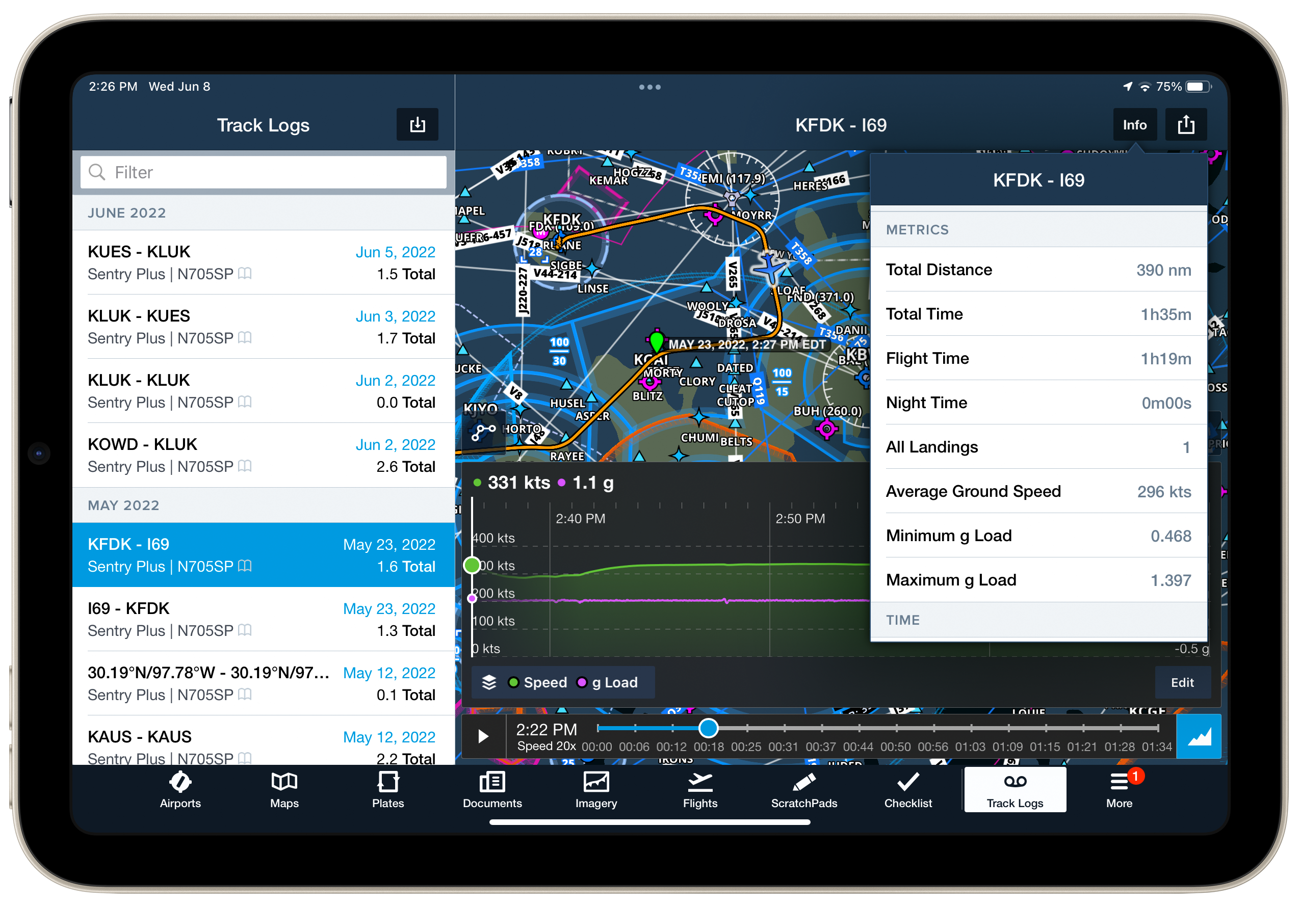 sentry plus flight data recorder