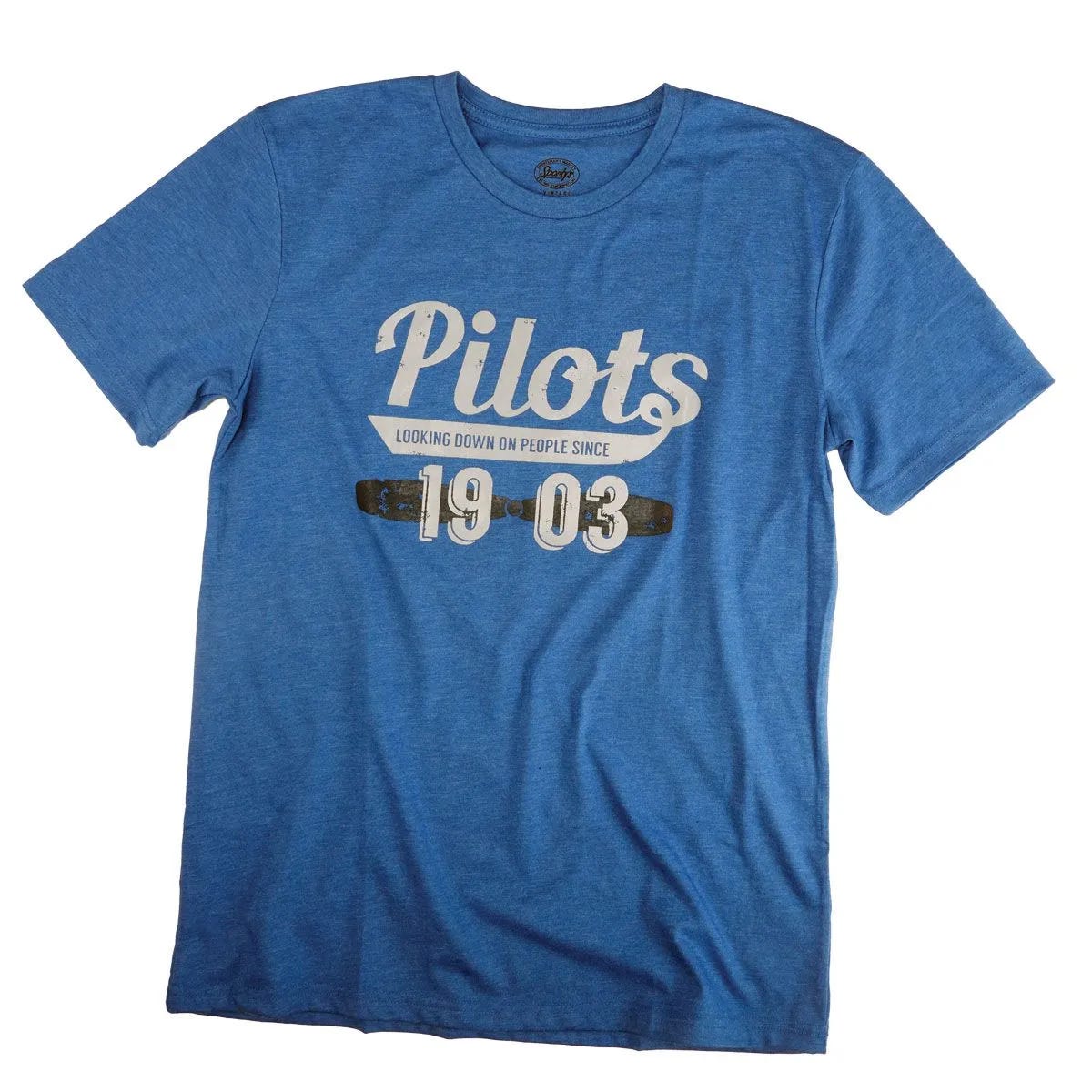 Tri-Blend Pilot's Looking Down T-Shirt