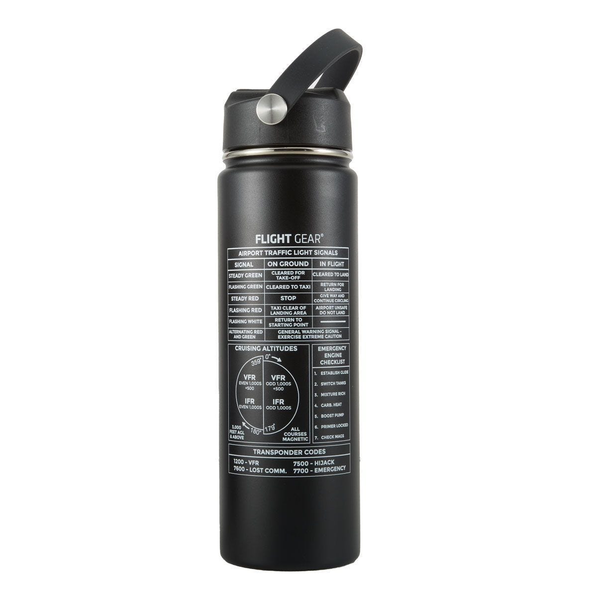 Flight Gear water bottle