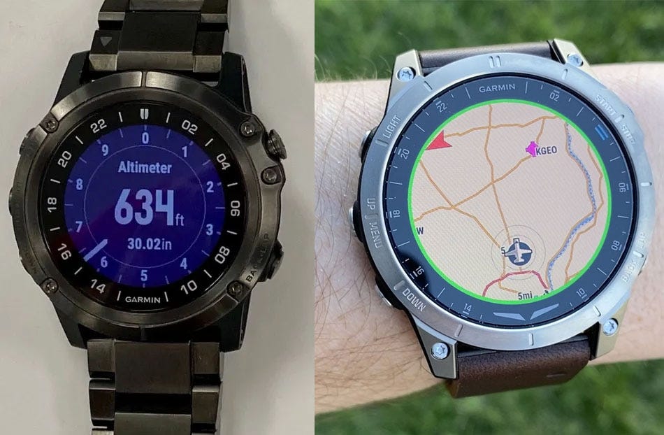 Garmin D2 Delta PX vs D2 Mach 1