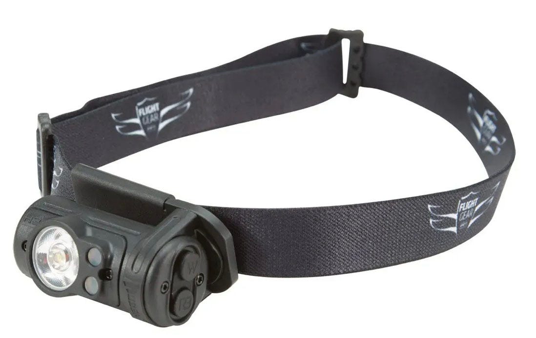 Flight Gear headlamp