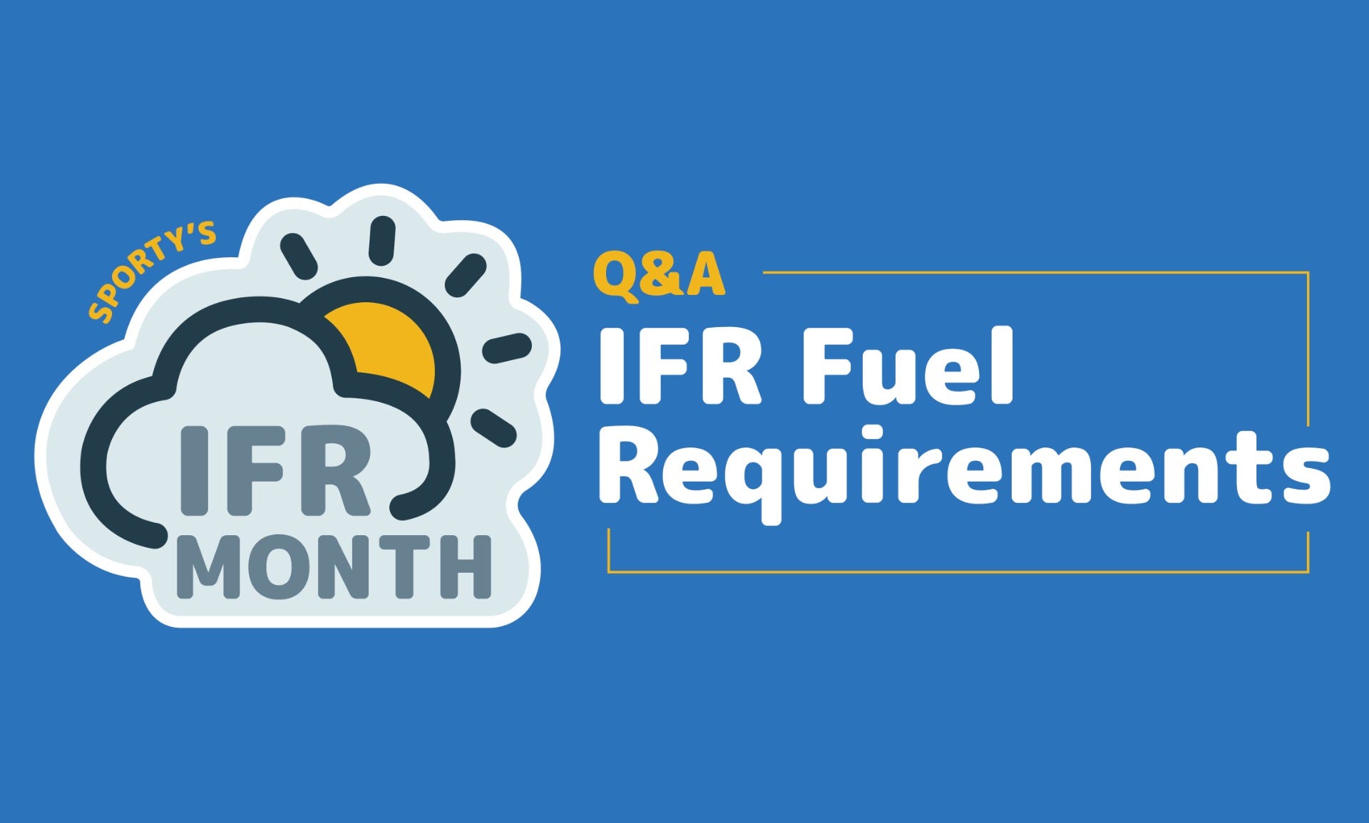 IFR Fuel Requirements