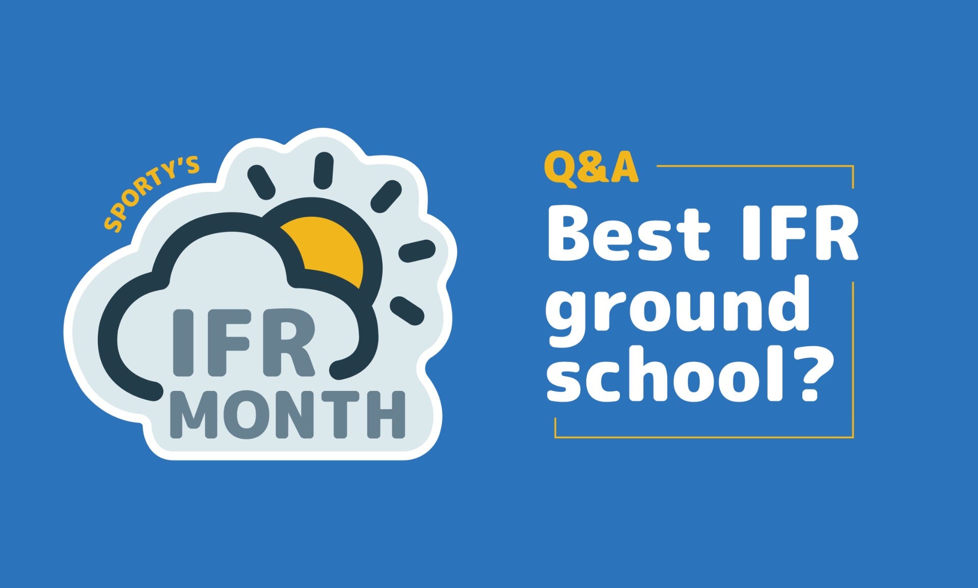 Best IFR Ground School