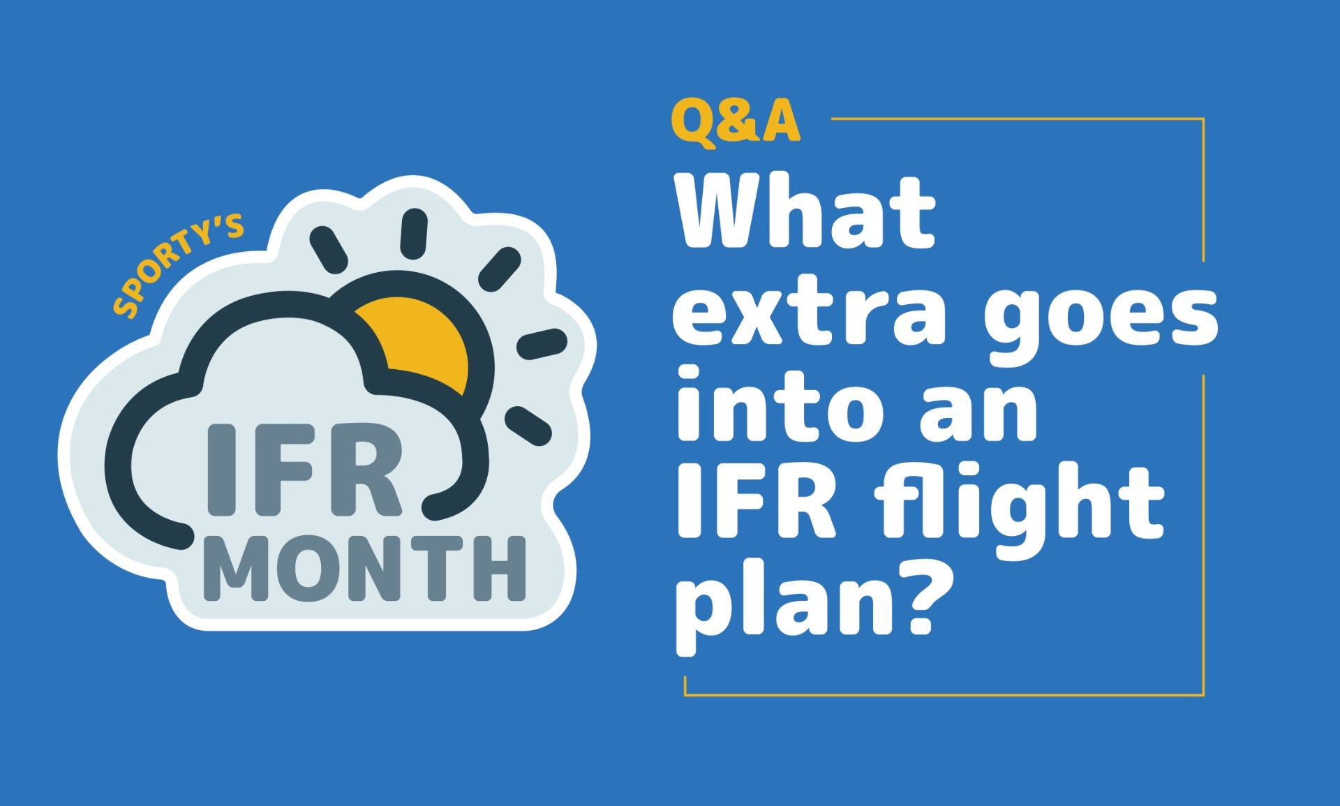 IFR flight plan