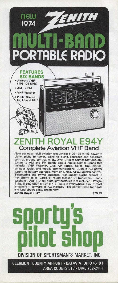 Zenith radio