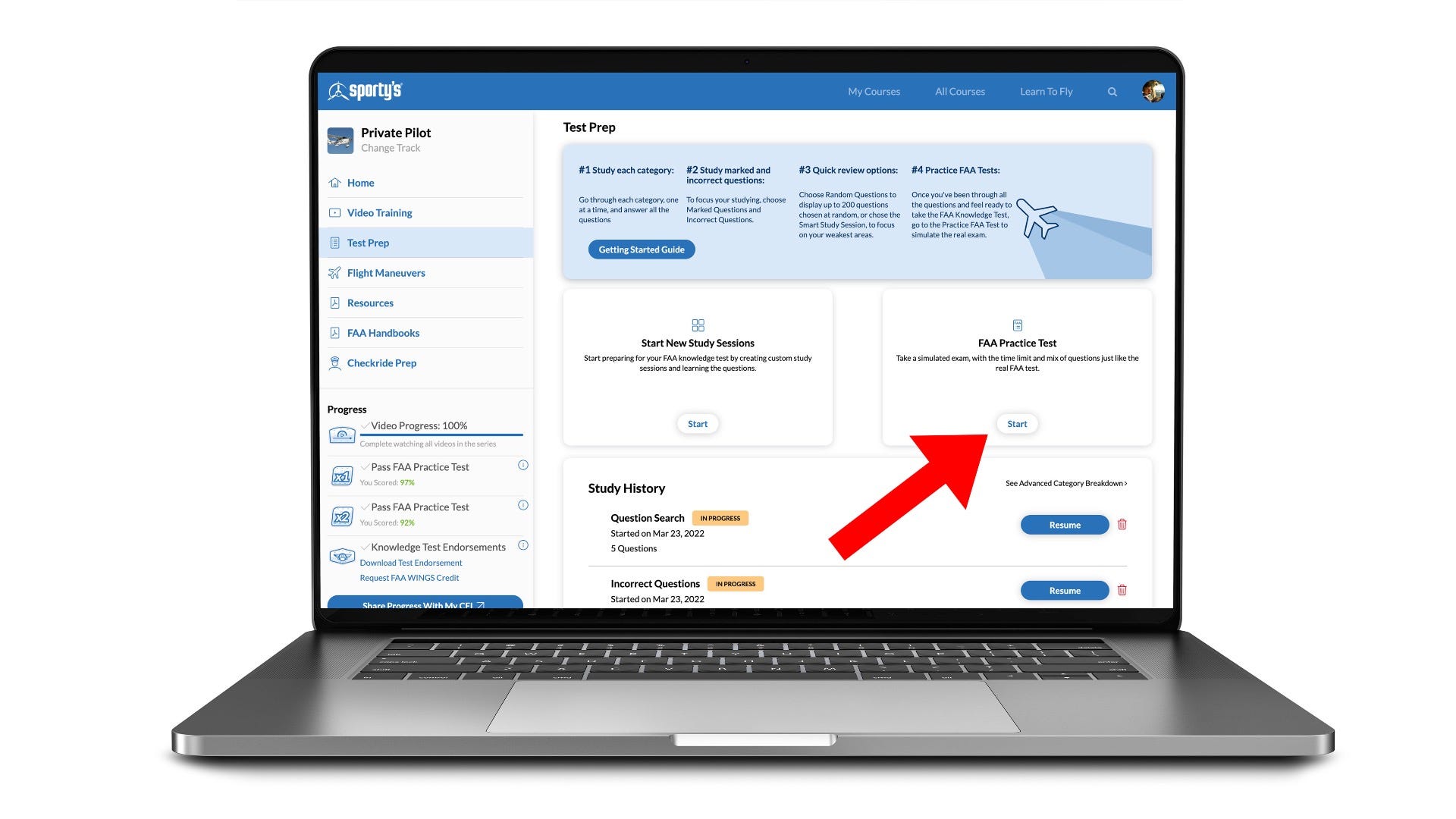 Sporty's Learn to Fly Course: Step 4 of EAA Flight Plan